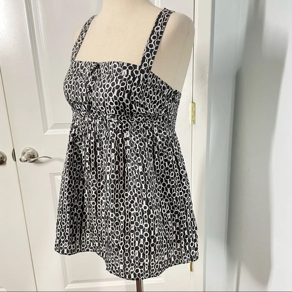 J Crew 100% Silk Babydoll Top size 2 - Picture 7 of 11